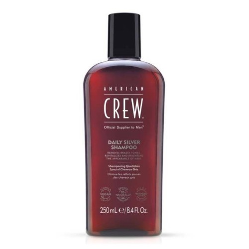 American Crew Daily Silver Shampoo - Szampon Rewitalizujący i Neutralizujący Miedziane Odcienie Włosów Siwych 250ml.jpg