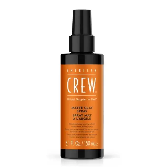 American Crew Matte Clay Spray - Teksturyzujący Spray do Modelowania Włosów 150ml.webp