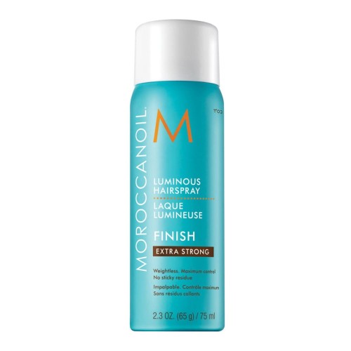 Moroccanoil Finish Luminous Extra Strong Hairspray - Bardzo Mocny Nabłyszczający Lakier do Włosów 75ml.jpg
