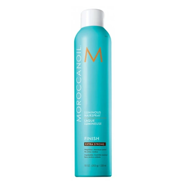 Moroccanoil Finish Luminous Extra Strong Hairspray - Bardzo Mocny Nabłyszczający Lakier do Włosów 330ml.jpg