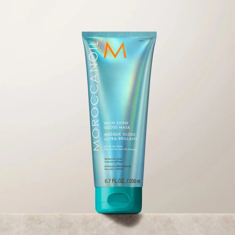 Moroccanoil High Shine Gloss Mask - Intensywnie Odżywiająca Maska Zwiększająca Połysk 200 ml.jpg
