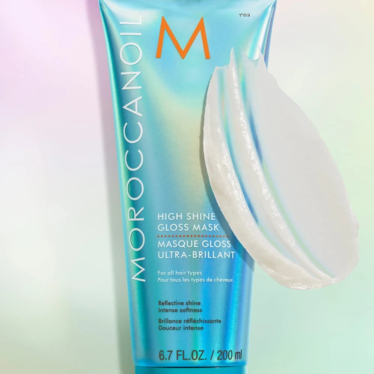 Moroccanoil High Shine Gloss Mask - Intensywnie Odżywiająca Maska Zwiększająca Połysk 200ml konsystencja.jpg