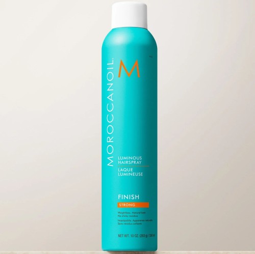 Moroccanoil Finish Luminous Strong Hairspray - Mocny Nabłyszczający Lakier do Włosów 330 ml.jpg