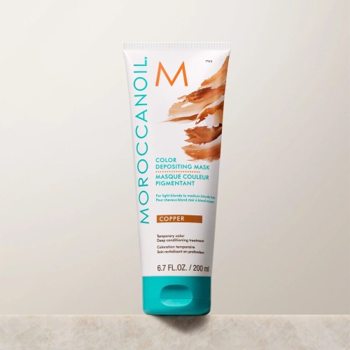 Moroccanoil Color Depositing Mask Copper - Koloryzująca Maska do Włosów 200 ml.jpg