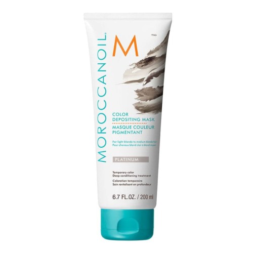 Moroccanoil Color Depositing Mask Platinum - Koloryzująca Maska do Włosów 200ml.jpg