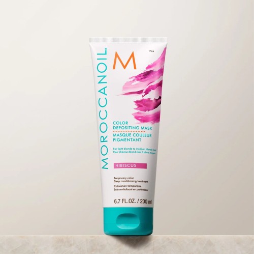 Moroccanoil Color Depositing Mask Hibiscus - Koloryzująca  Maska do Włosów 200 ml.jpg