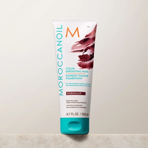 Moroccanoil Color Depositing Mask Bordeaux - Koloryzująca Maska do Włosów 200 ml.jpg