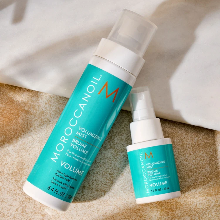 Moroccanoil Volumizing Mist - Delikatna Mgiełka Nadająca Objętość Włosom 50ml produkty.jpg