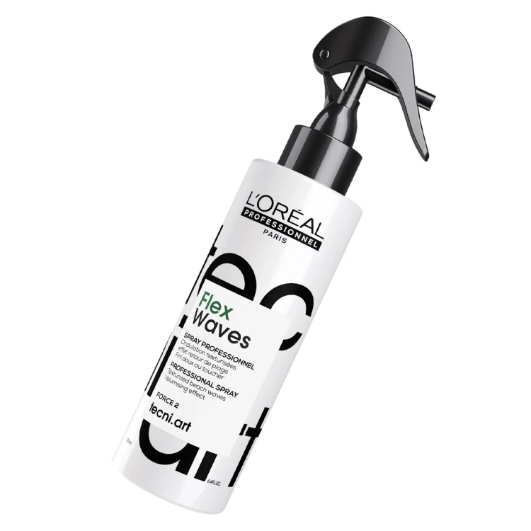 LOreal Tecni Art Flex Waves - Spray z Solą Morską Nadający Efekt Plażowych Fal 190 ml.jpg