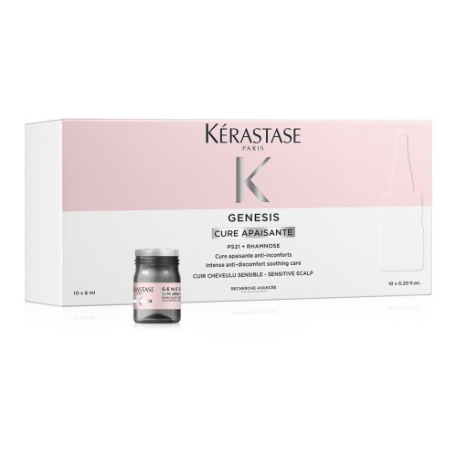 Kérastase Genesis Cure Apaisante - Kuracja Łagodząca do Wrażliwej Skóry Głowy w Ampułce 10x6ml.jpg