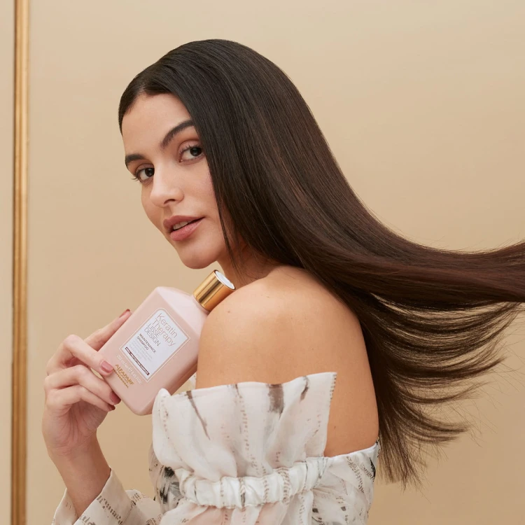 Alfaparf Lisse Design Keratin Therapy - Szampon do Włosów po Keratynowym Prostowaniu 250ml model.jpg