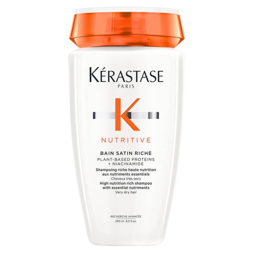 Kérastase Nutritive Bain Satin Riche - Bogata Kąpiel Odżywcza do Włosów Grubych 250ml.jpg