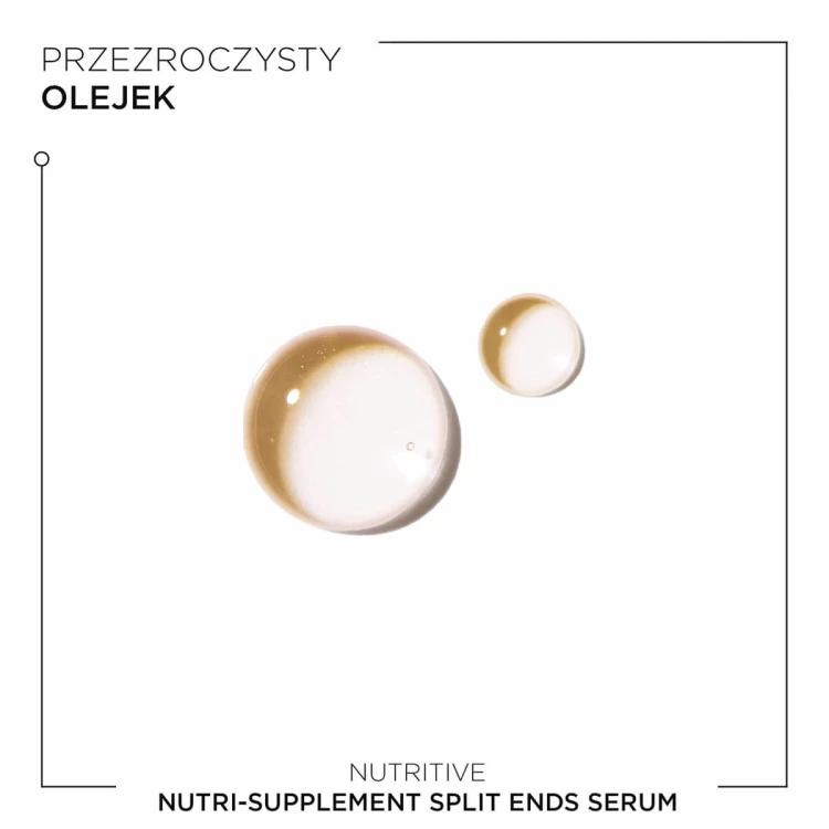 Kérastase Nutritive Nutri-Supplement Split Ends Serum - Odżywcze Serum do Zniszczonych i Rozdwojonych Końcówek Włosów 50ml konsystencja.jpg