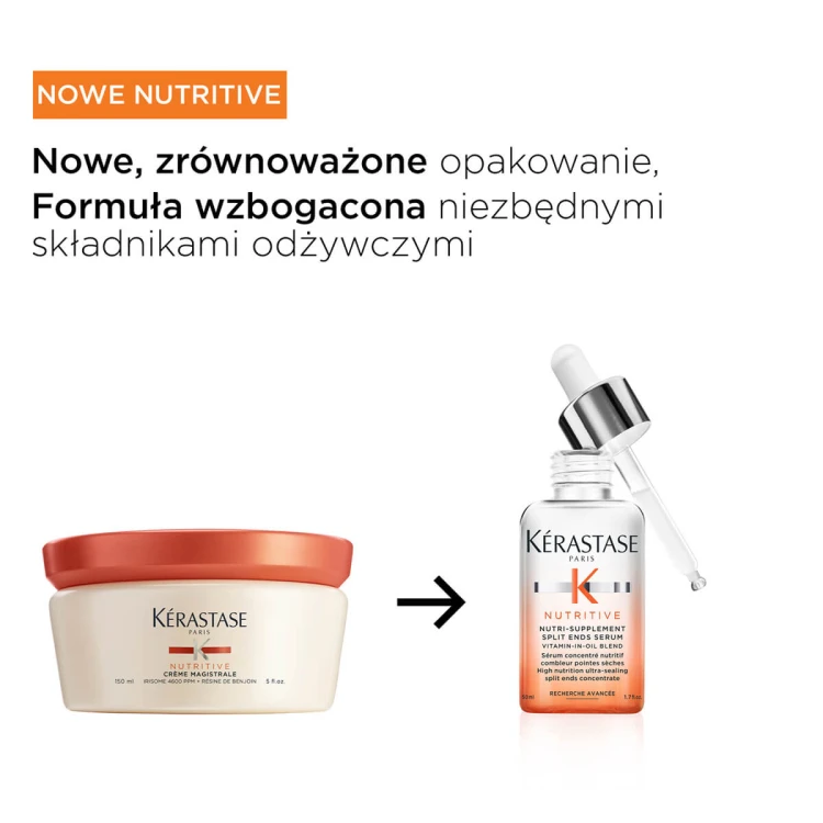 Kérastase Nutritive Nutri-Supplement Split Ends Serum - Odżywcze Serum do Zniszczonych i Rozdwojonych Końcówek Włosów 50ml nowa formuła.jpg