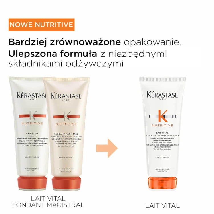 Kérastase Nutritive Lait Vital - Odżywcze Mleczko do Włosów Cienkich i Normalnych 200ml nowa formuła.jpg