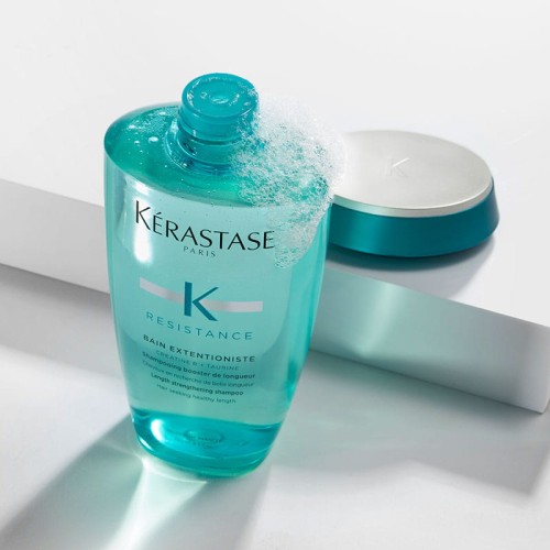 Kérastase Resistance Bain Extentioniste - Wzmacniająca Kąpiel do Długich i Osłabionych Włosów 250ml piana.jpg