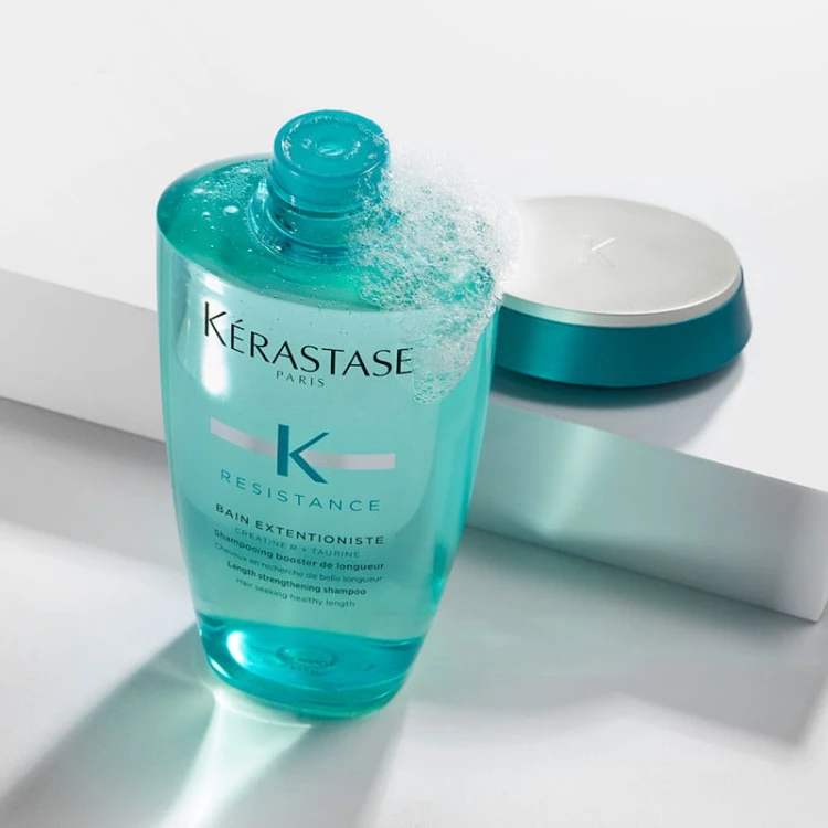 Kérastase Resistance Bain Extentioniste - Wzmacniająca Kąpiel do Długich i Osłabionych Włosów 250ml piana.jpg
