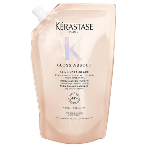 Kérastase Gloss Absolu Bain Hydra - Glaze Refill - Intensywnie Nabłyszczający Szampon Nawilżający 500ml - UZUPEŁNIENIE.jpg