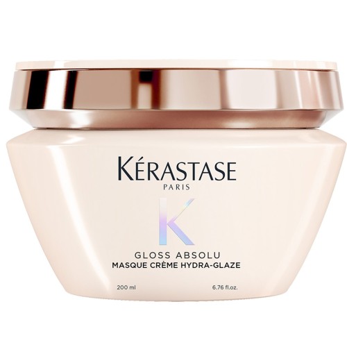 Kérastase Gloss Absolu Masque Crème Hydra - Glaze - Nawilżająca Maska Wygładzająca Włosy 200ml.jpg