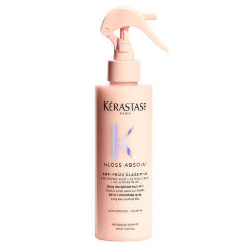 Kérastase Gloss Absolu Anti-Frizz Glaze Milk - Multifunkcyjne Mleczko do Długich Puszących się Włosów 190ml.jpg