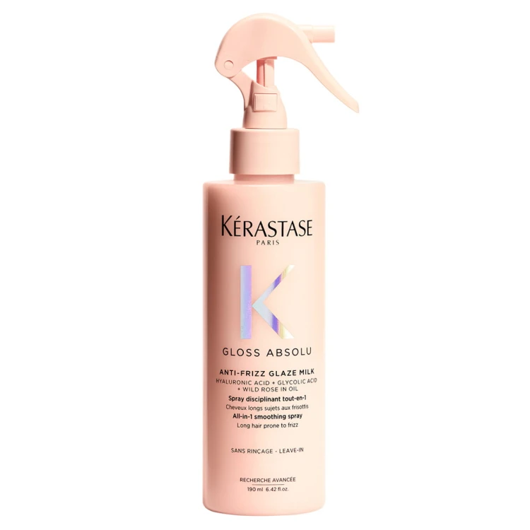 Kérastase Gloss Absolu Anti-Frizz Glaze Milk - Multifunkcyjne Mleczko do Długich Puszących się Włosów 190ml.jpg