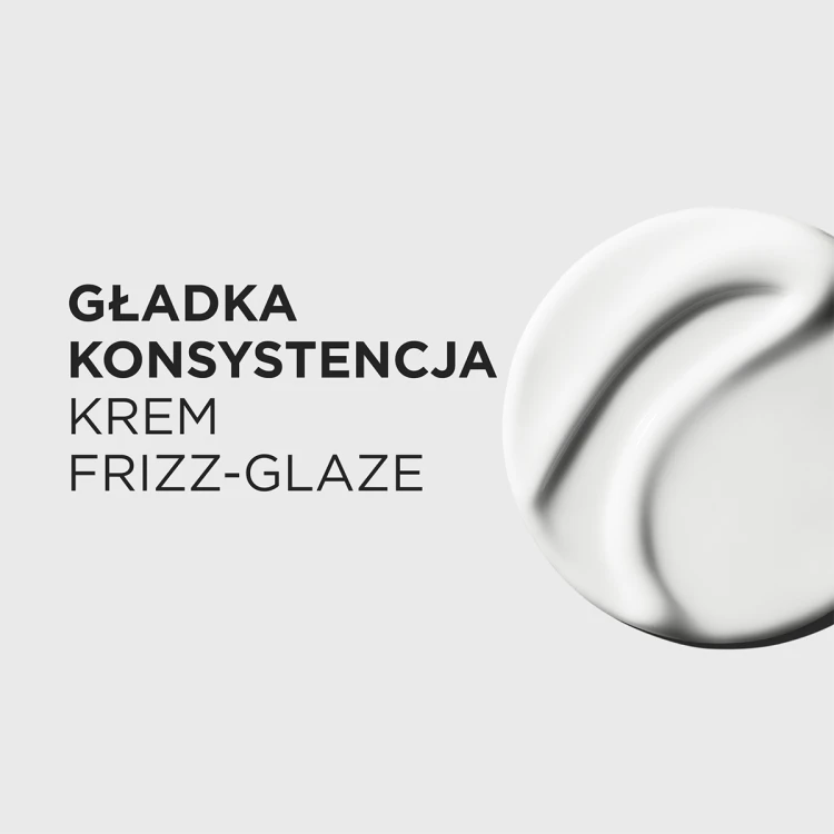 Kérastase Gloss Absolu Frizz - Glaze Cream - Wygładzający Krem do Grubych Włosów 240ml konsystencja.jpg