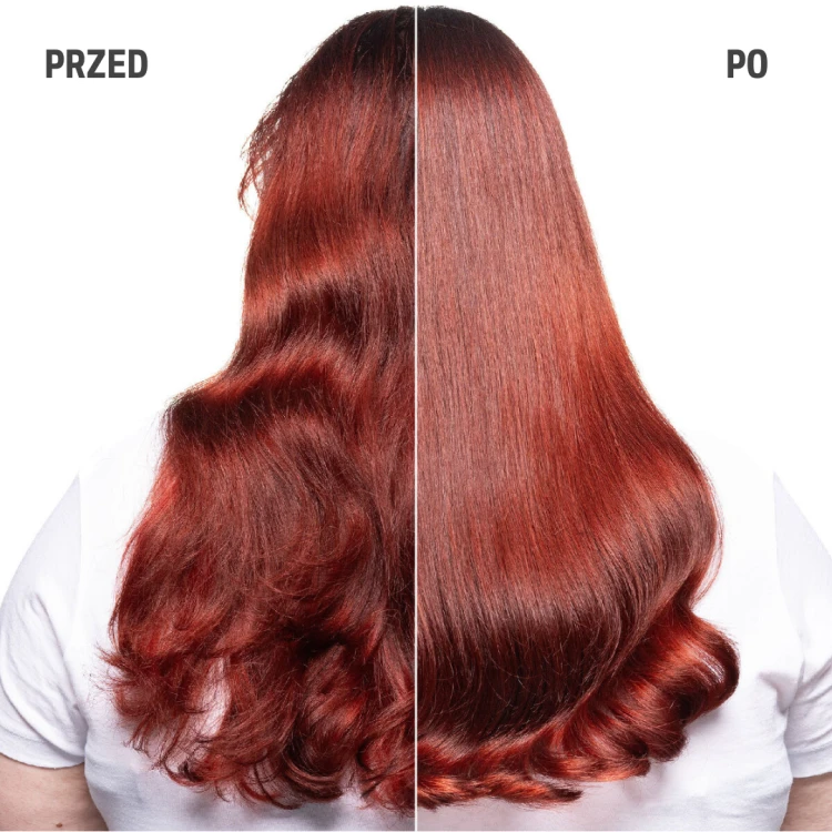 Goldwell Dualsenses Color Lock Serum - Kuracja w Ampułkach do Włosów Farbowanych 12x18ml przed i po.png