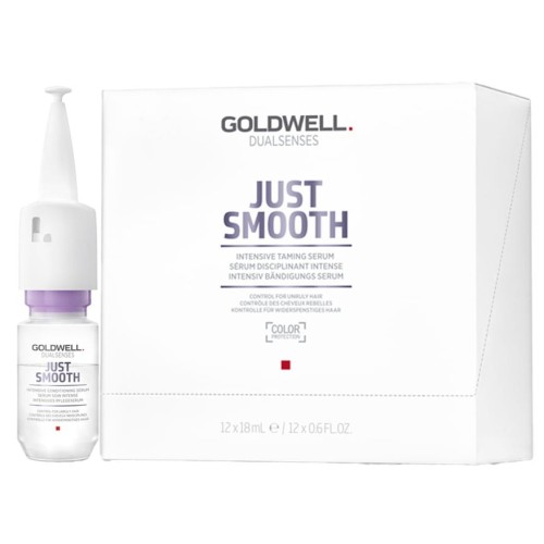 Goldwell Dualsenses Just Smooth Intensive Taming Serum  - Kuracja Ujarzmiająca w Ampułkach 12x18 ml.jpg