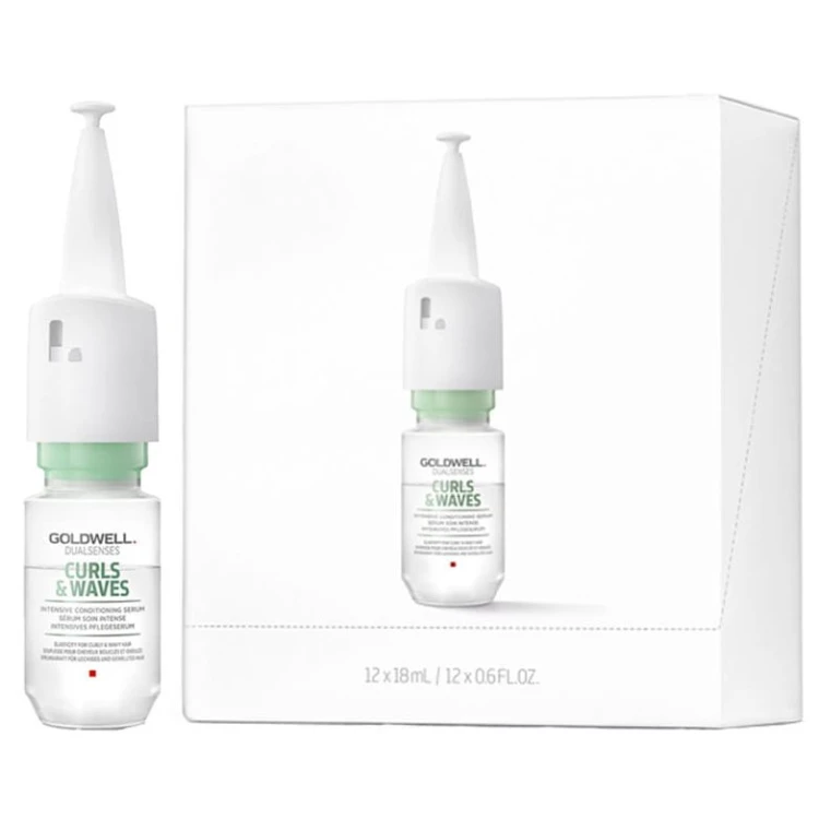 Goldwell Dualsenses Curls & Waves Leave-in Serum - Intensywna Kuracja do Włosów Kręconych 12x18ml.jpg