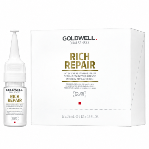 Goldwell Dualsenses Rich Repair Leave-in Serum - Intensywnie Regenerująca Kuracja w Ampułkach 12x18 ml.png