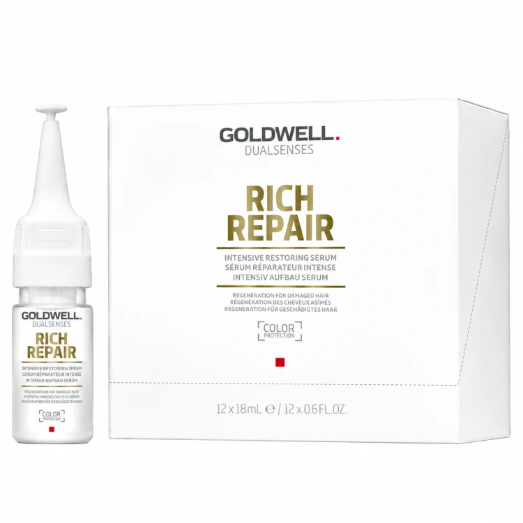 Goldwell Dualsenses Rich Repair Leave-in Serum - Intensywnie Regenerująca Kuracja w Ampułkach 12x18 ml.png