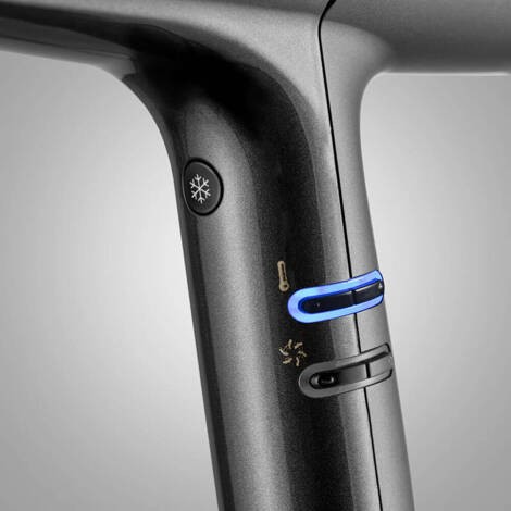 BaByliss PRO Falco Black&Silver - Ultracicha Suszarka do Włosów + Dyfuzor - 2000W - BAB8550BE