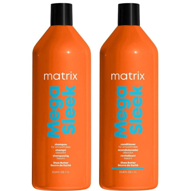 zestaw matrix mega sleek szampon 1000ml odżywka 1000ml