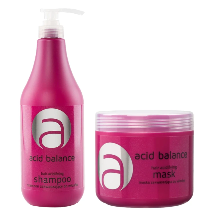 Stapiz Acid Balance - Zestaw Zakwaszający - Szampon 1000ml + Maska 500ml.webp