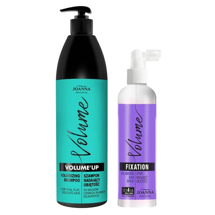 Joanna Professional Volume - Zestaw Nadający Objętość - Szampon 1L + Spray 150ML.webp